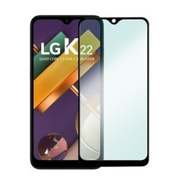 Загартоване скло 3D ERBORD до LG K22, Black