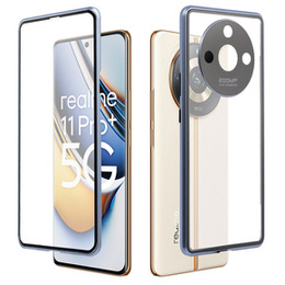 Чохол для Realme 11 Pro 5G / Pro+ 5G, Magnetic Dual Glass, м'яти