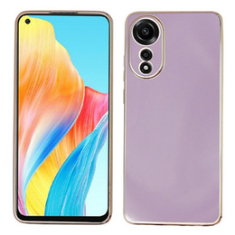 Чехол для Oppo A78 4G, Glamour CamShield, фиолетовый