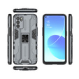 Чехол до Oppo Reno6 5G, Military kickstand, серый