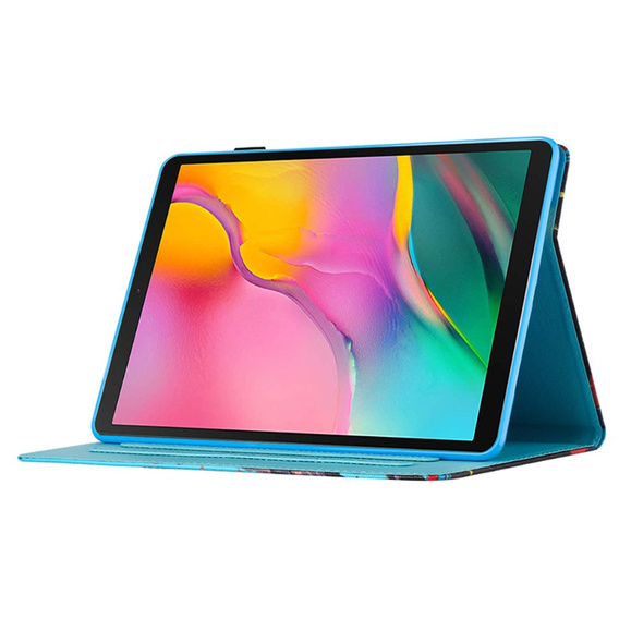 Чехол для Samsung Galaxy Tab S6 Lite 2022 / 2020, с откидной крышкой, corgi dog