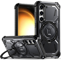 Чехол для Samsung Galaxy S23, Heavy Duty Ring, чёрный