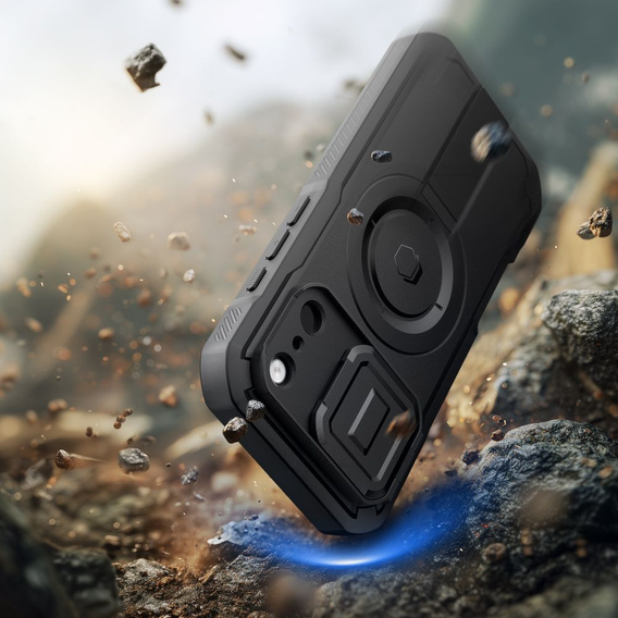 Чохол Tech-Protect для iPhone 17 Pro Max, Kevlar MagSafe+, чорний