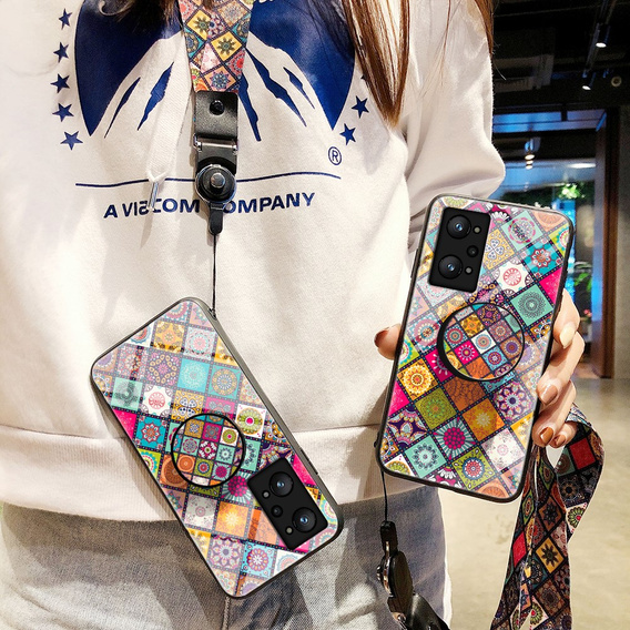 Чохол Glass TPU Case Realme GT 2 5G / GT Neo 2 / GT Neo 3T - Color Pattern