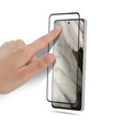 Загартоване скло Mocolo Full Glue для Google Pixel 8, чорна рамка