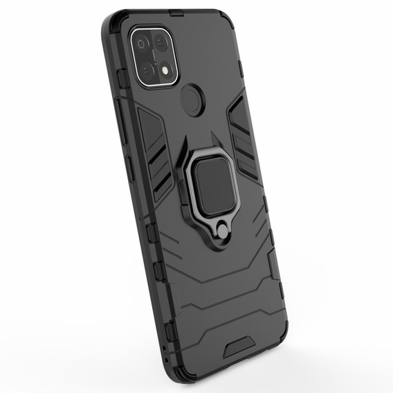 Чoхол до Oppo A15 / A15s, Kickstand Ring, чорний