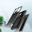 Чехол до Samsung Galaxy S23 Ultra, Sliding Card Holder, чёрный
