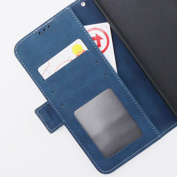 Откидной чехол для Motorola Moto G54 5G, Card Slot, синий