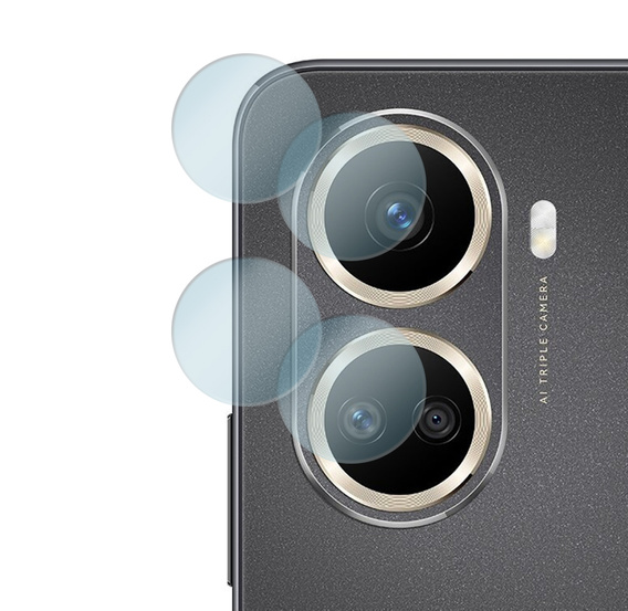 2х гартоване скло ERBORD для камери, щоб Huawei Nova 10 SE