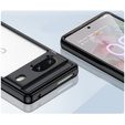 Чохол для Google Pixel 7 5G, Fusion Hybrid, із захистом камери, прозорий / чорний