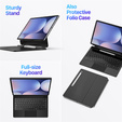 Чехол-клавиатура Dux Ducis Bluetooth для Samsung Galaxy Tab S10 Ultra / S9 Ultra / S8 Ultra