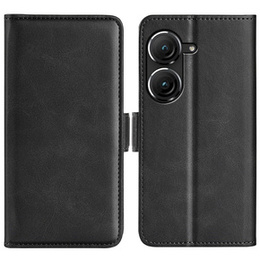 Чохол-книжка для Asus Zenfone 9 5G / 10 5G, Wallet PU Leather Case, чорний