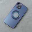 Чехол для iPhone 13, Dual Glass, для Magsafe, фиолетовый