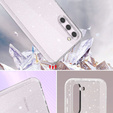 Чoхол до Samsung Galaxy S23, Glittery Powder, прозорий