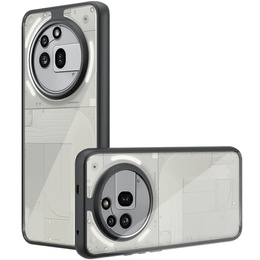 Чехол до Nothing Phone 3A Pro, Fusion Hybrid, прозрачный