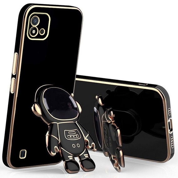 Чехол до Realme C11 2021/ C20, Astronaut, чёрный