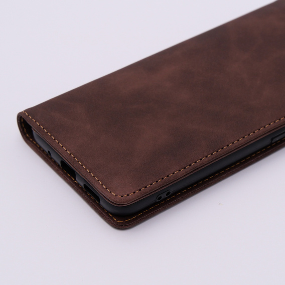 Чохол для Xiaomi Redmi 12C, ERBORD Vintage, гаманець з клапаном, кава