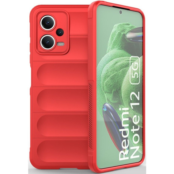 Чoхол до Xiaomi Redmi Note 12 5G / POCO X5 5G, Gaming Shockproof, червоний