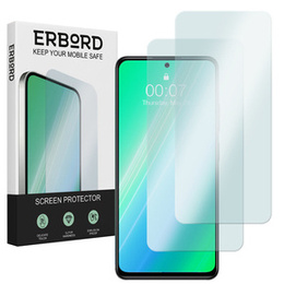 2x Закаленное стекло для Xiaomi Redmi Note 11/11S, ERBORD 9H Hard Glass на экране