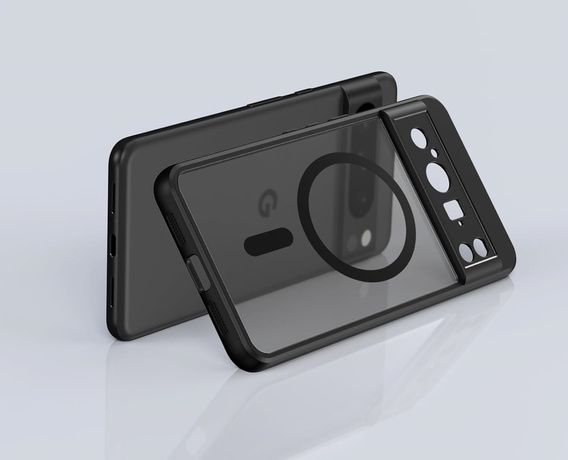 Чехол для Google Pixel 8 Pro, для MagSafe, ERBORD Matt Case, чёрный