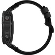 Кожаный ремешок для часов Garmin Fenix 5/6/6 Pro / 7 / Forerunner 935/945 (22mm), Black