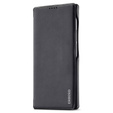 Откидной чехол для Samsung Galaxy S23 Ultra, ERBORD Retro, чёрный