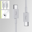 Адаптер HOCO - USB-C TYPE-C на Lightning, Black