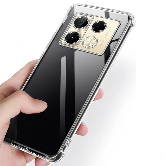Чехол до Infinix Note 40 Pro, Dropproof, прозрачный