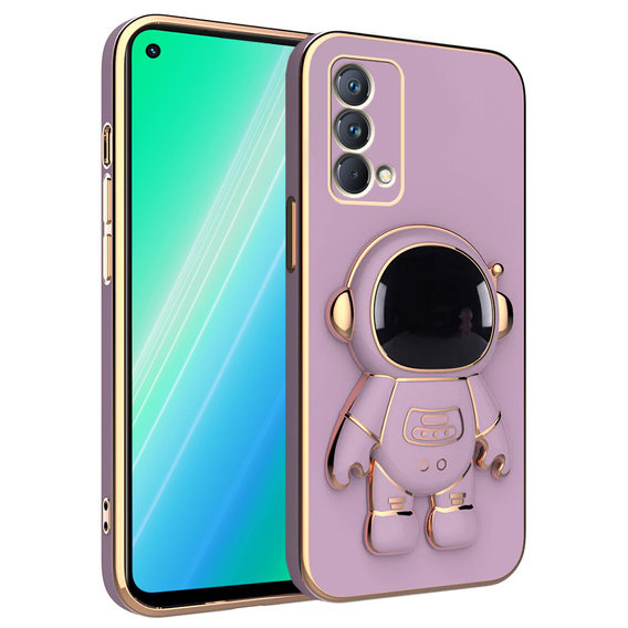 Чехол до Realme GT Master Edition, Astronaut, фиолетовый