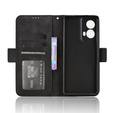 Откидной чехол для Motorola Moto G85, Card Slot, чёрный