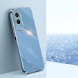 Чехол для Honor 90 Lite 5G, Glamour CamShield, синий