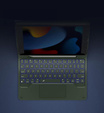 Чехол-клавиатура для iPad 7/8/9 10.2, Dexnor Magnetic Keyboard Touchpad, чёрный