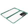 Чохол для Samsung Galaxy S20 Ultra, Magnetic Dual Glass, зелений