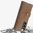 Чехол-кошелек с клапаном коричневый для Samsung Galaxy Z Fold 7 5G