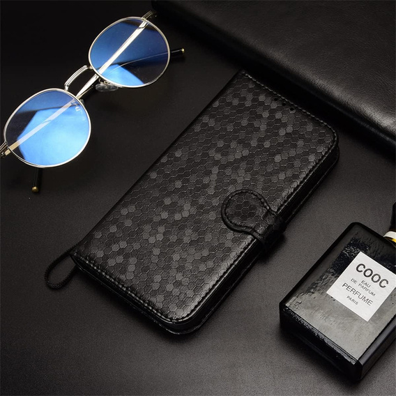 Чохол-фліп для T Phone 3 5G, Wallet Rhombus, чорний