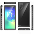 Водонепроницаемый чехол IP68 для Samsung Galaxy Note 10+ Plus, Redpepper, чёрный
