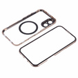 Магнітний чохол Dual Glass MagSafe для iPhone 16, золотий