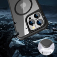 Магнитный чехол Magsafe для iPhone 15 Pro Max, чёрный
