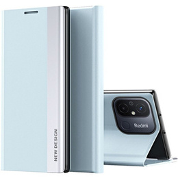 Откидной чехол для Xiaomi Redmi 12C, Side Magnetic, синий