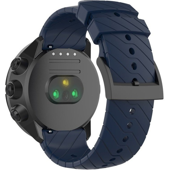 Силиконовый ремешок для Suunto 9 24 mm - Dark Blue