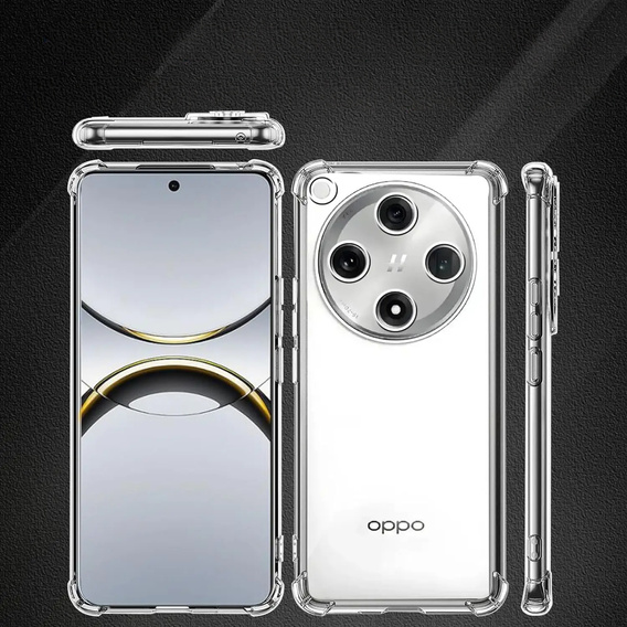 Чехол до Oppo Find X8 Pro, Dropproof, прозрачный