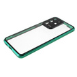 Чохол для Samsung Galaxy S20 Ultra, Magnetic Dual Glass, зелений
