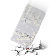 Откидной чехол для Xiaomi Redmi Note 13 Pro 5G, Wallet, Magnolia Flowers серый