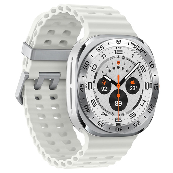 Крышка-кольцо безеля для Samsung Galaxy Watch Ultra 47mm (2025 / 2024), серебряный