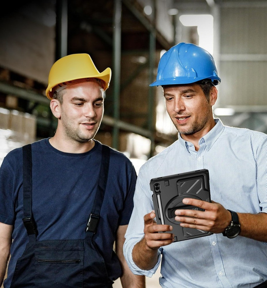 Чохол Dexnor 360° з ремінцем і тримачем стилуса для Samsung Galaxy Tab S9 FE+