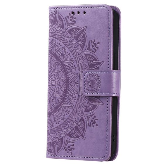 Откидной чехол для Samsung Galaxy A14 4G/5G, Mandala, фиолетовый