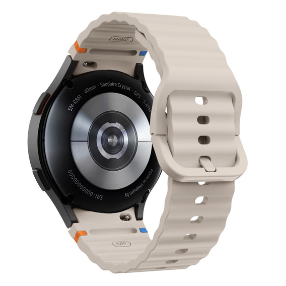 Силіконовий ремінець для Samsung Galaxy Watch 4/5/6/7/FE 40/42/43/44/45/46/47 мм