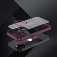 Чехол для iPhone 12 Pro Max, ERBORD Impact Guard, бордовый
