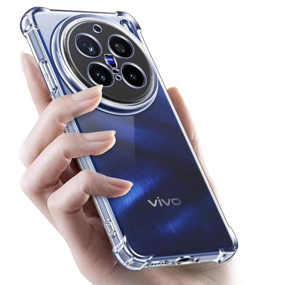Чехол до Vivo X200 Pro 5G, Dropproof, прозрачный