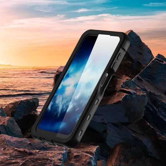 Водонепроникний чохол IP68 для Samsung Galaxy A25 5G, Redpepper, чорний